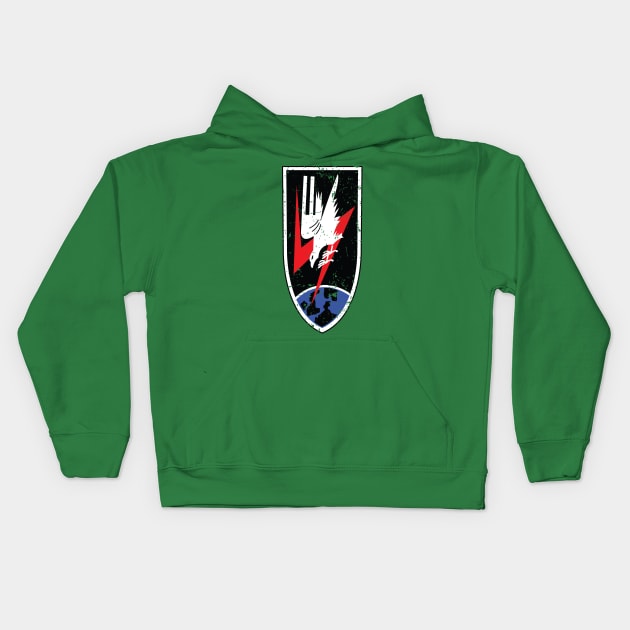 WW2 Fighter squadron logo #2 Kids Hoodie by Illustratorator